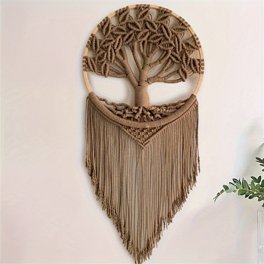 Home Decor Tree - 생명의 나무 마크라메 벽걸이 수제 직조