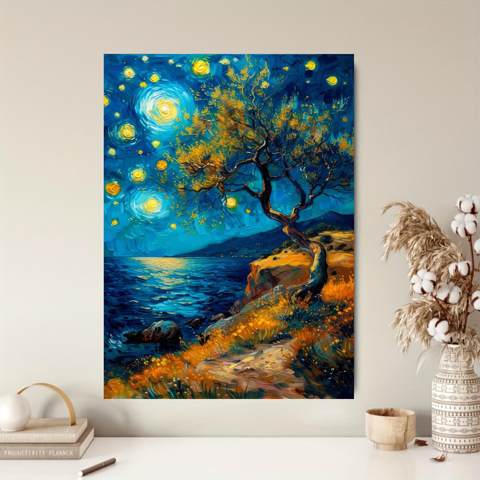 Home Decor Under 1000 - 500/1000/1200/2000PCS 성인용 퍼즐, 달빛 아래 해변,