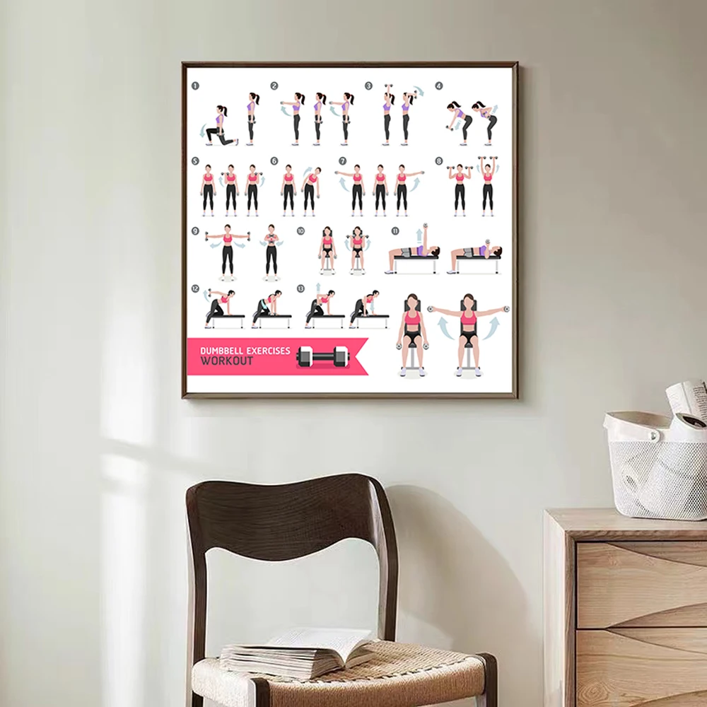 Home Decor Examples - 무게추 훈련 덤벨 운동 보디빌딩 예