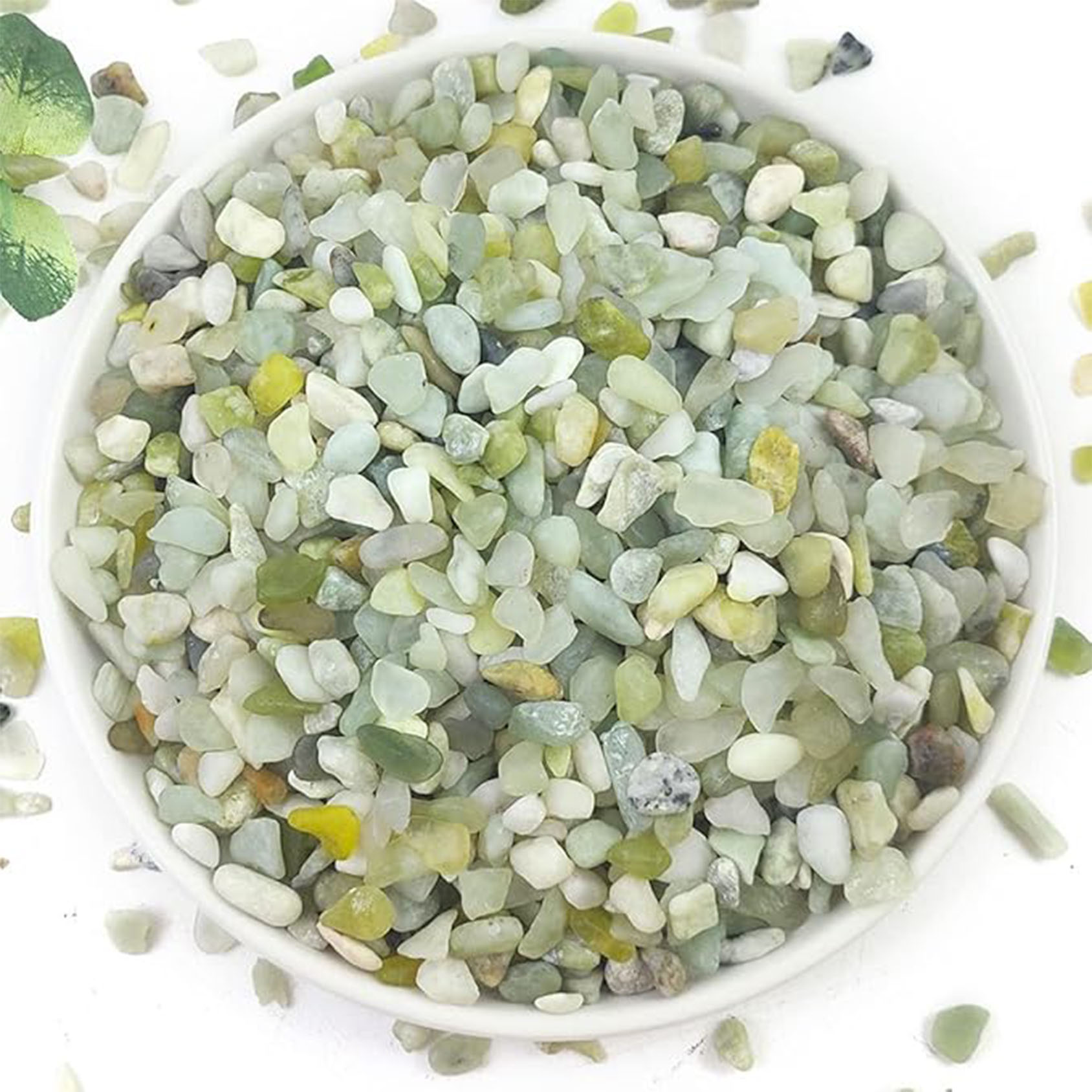 Succulent Planter Pot - 즙이 많고 선인장 조약돌, 1/5인치 옥