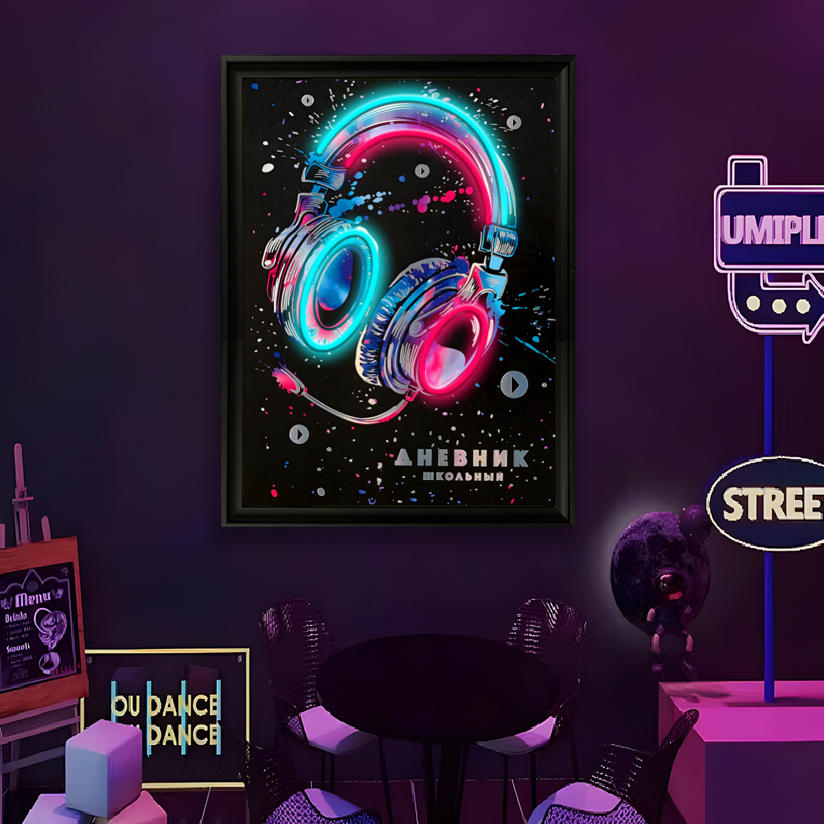 USB 전원 LED 네온 라이트 재미있는 벽화 아트 포 - Home Decor Lighting 리뷰 및 가격