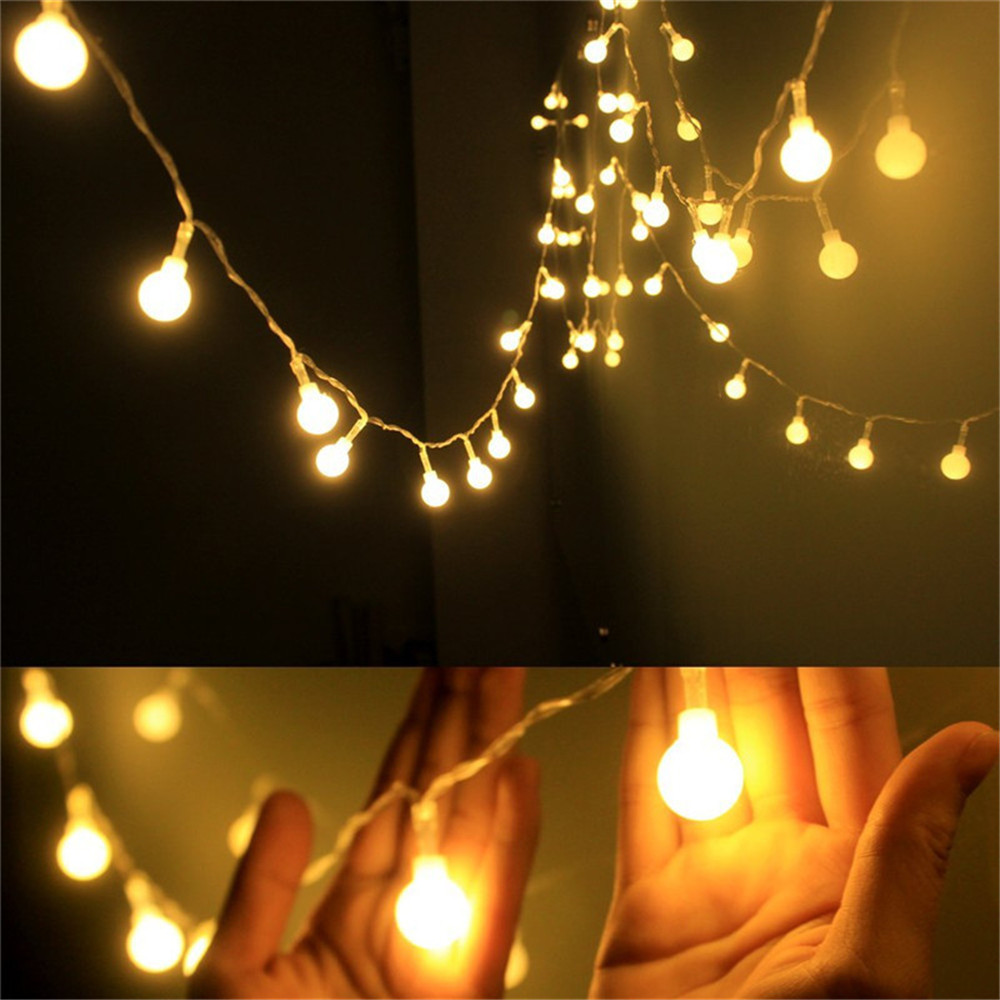 3-10M 태양광/USB/배터리 스트링 조명, 요정 글 - Home Decor Lighting 리뷰 및 가격