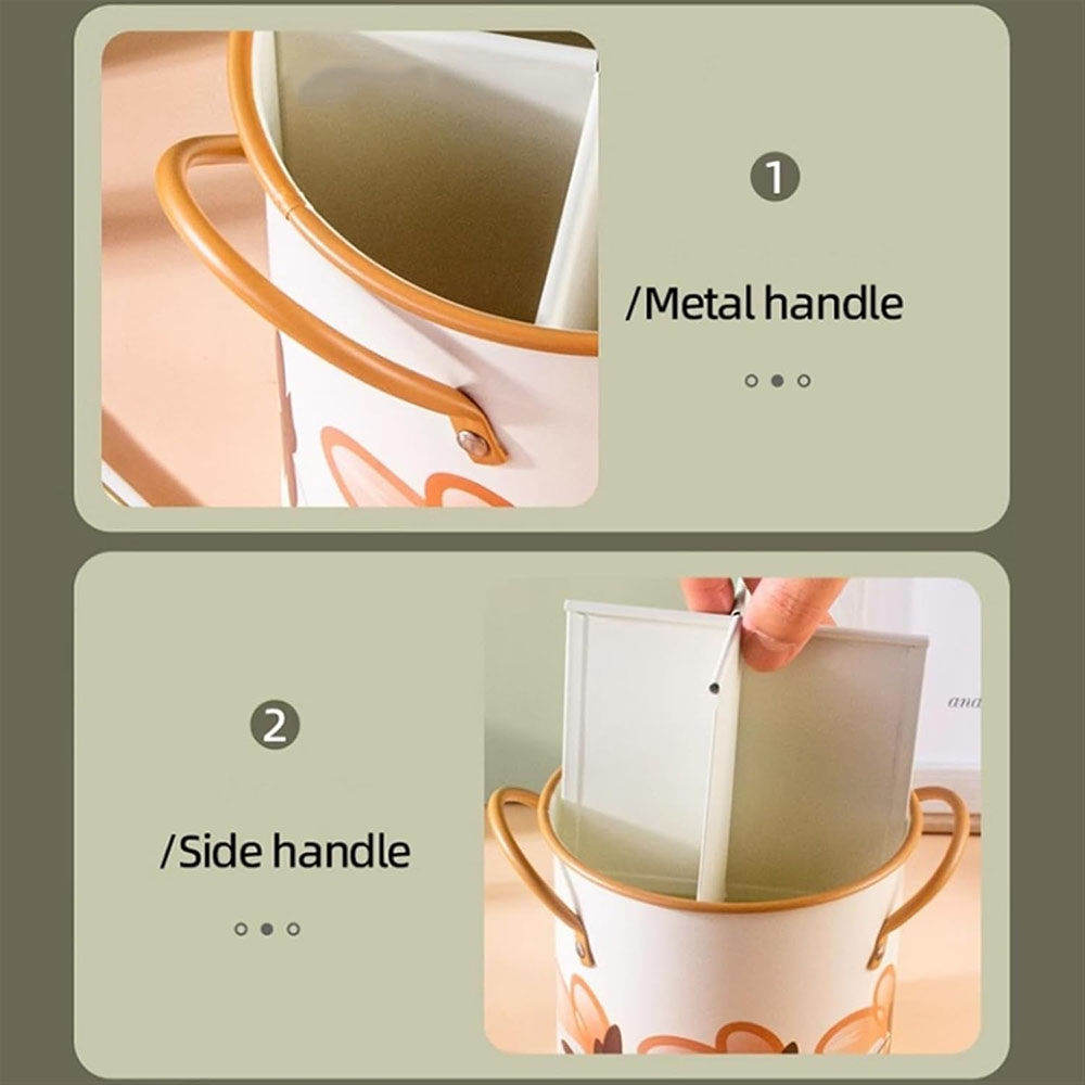 레트로 식기 보관통 배수대 겸용 칼 포크 보관함 주방용 - Home Decor Retro 리뷰 및 가격