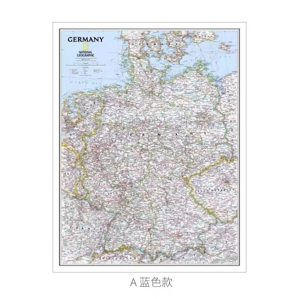 대형 독일 지도 벽 예술 포스터 홈 장식 인쇄 벽용 고 - Germany Home Decor 리뷰 및 가격