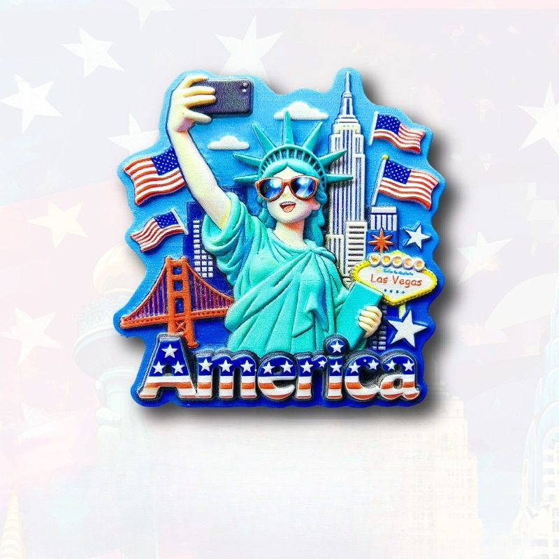 뉴욕 냉장고 자석 - 유머러스한 3D 자유의 여신상 셀 - Home Decor New York 리뷰 및 가격