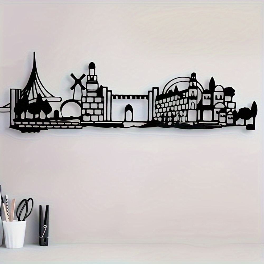 CIFBUY 메탈 벽 장식 예루살렘 스카이라인 데코 빈 - Home Decor You 리뷰 및 가격