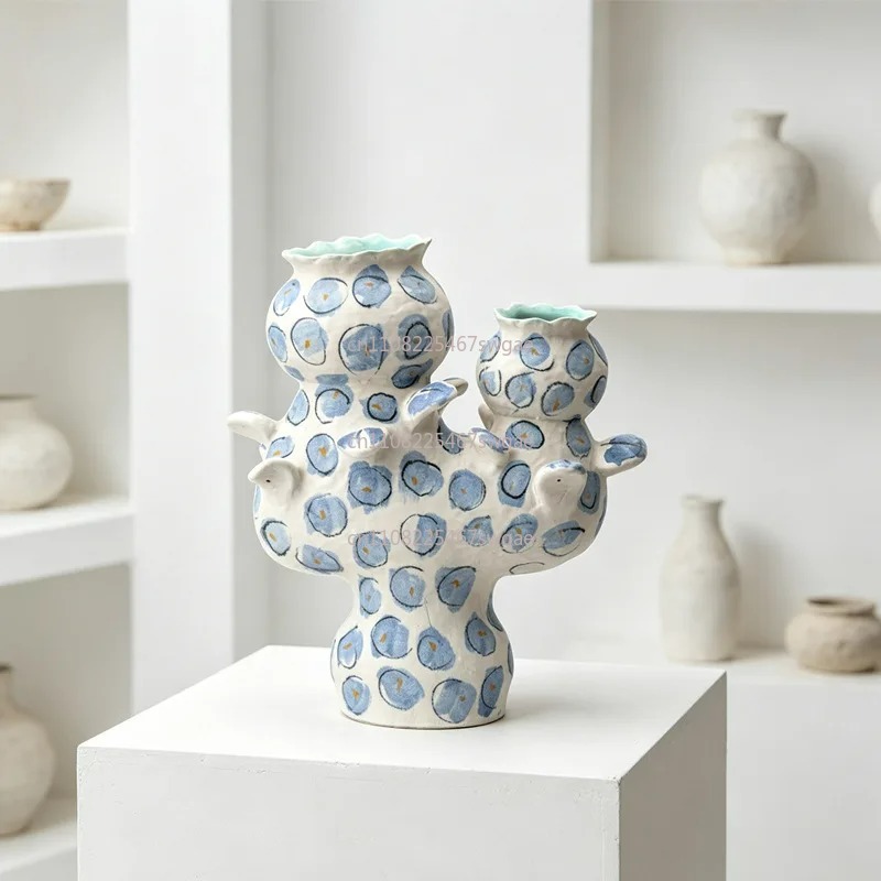 화병 홈 데코레이션 창의적인 예술 세라믹 병 화분 도자 - Home Decor Vase 리뷰 및 가격