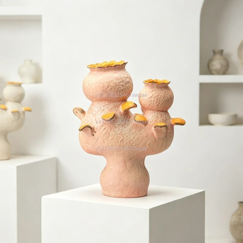화병 홈 데코레이션 창의적인 예술 세라믹 병 화분 도자 - Home Decor Vase 리뷰 및 가격