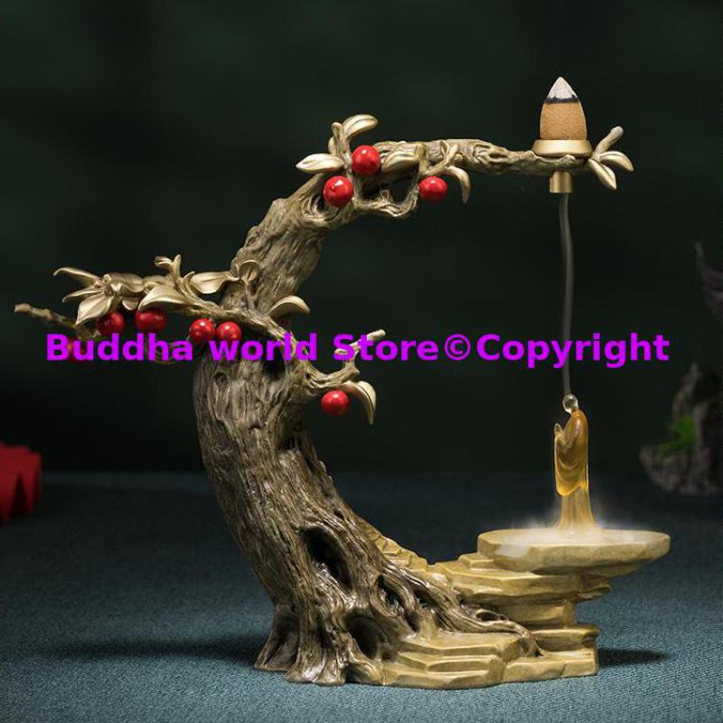 50% 할인 최고 구리 조각 불교 예술적 개념 불교로  - Home Decor Tree 리뷰 및 가격