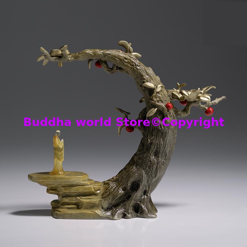 50% 할인 최고 구리 조각 불교 예술적 개념 불교로  - Home Decor Tree 리뷰 및 가격