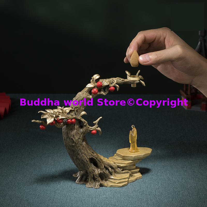 50% 할인 최고 구리 조각 불교 예술적 개념 불교로  - Home Decor Tree 리뷰 및 가격