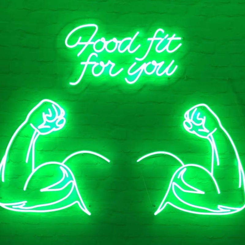 맞춤형 LED 네온 간판, UV 인쇄, 헬스장용 네온  - Neon Sign Led Custom 리뷰 및 가격