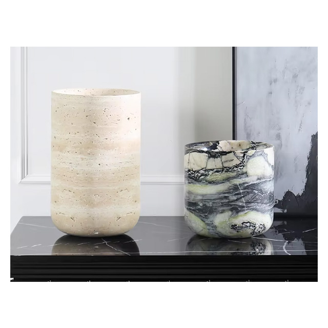 맞춤형 천연 대리석 화병, 참신하고 독창적인 홈 데코, - Home Decor Vase 리뷰 및 가격