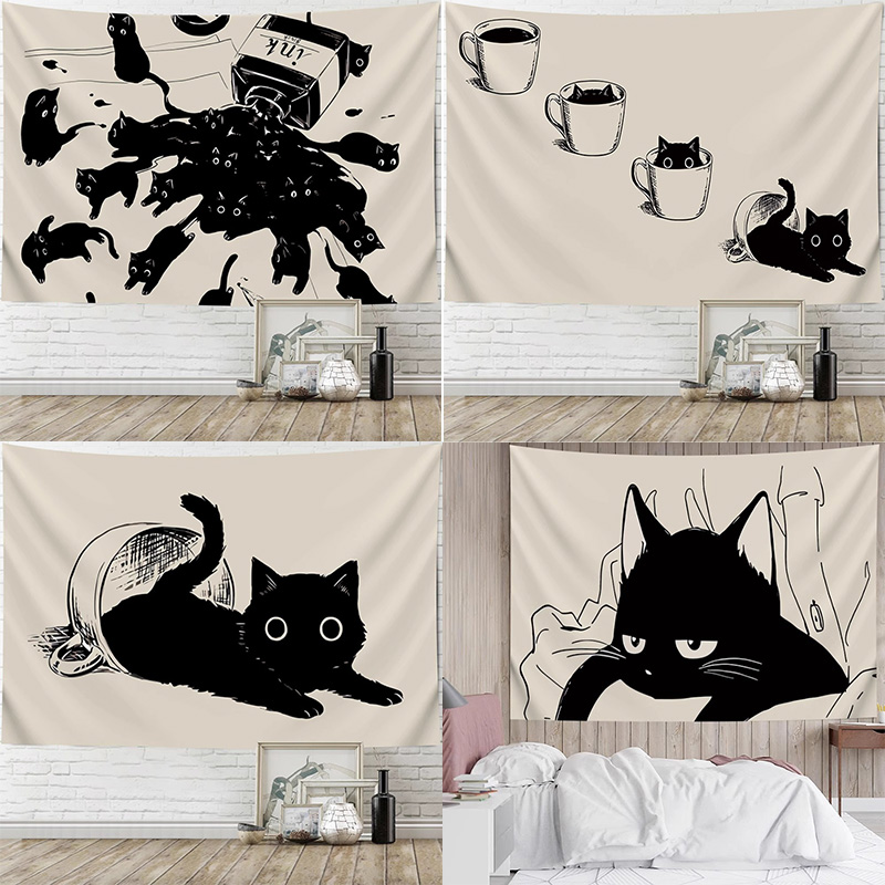 Ins 스타일 매달려 천으로 귀여운 벽 장식 태피스트리 - Home Decor Under 100 리뷰 및 가격