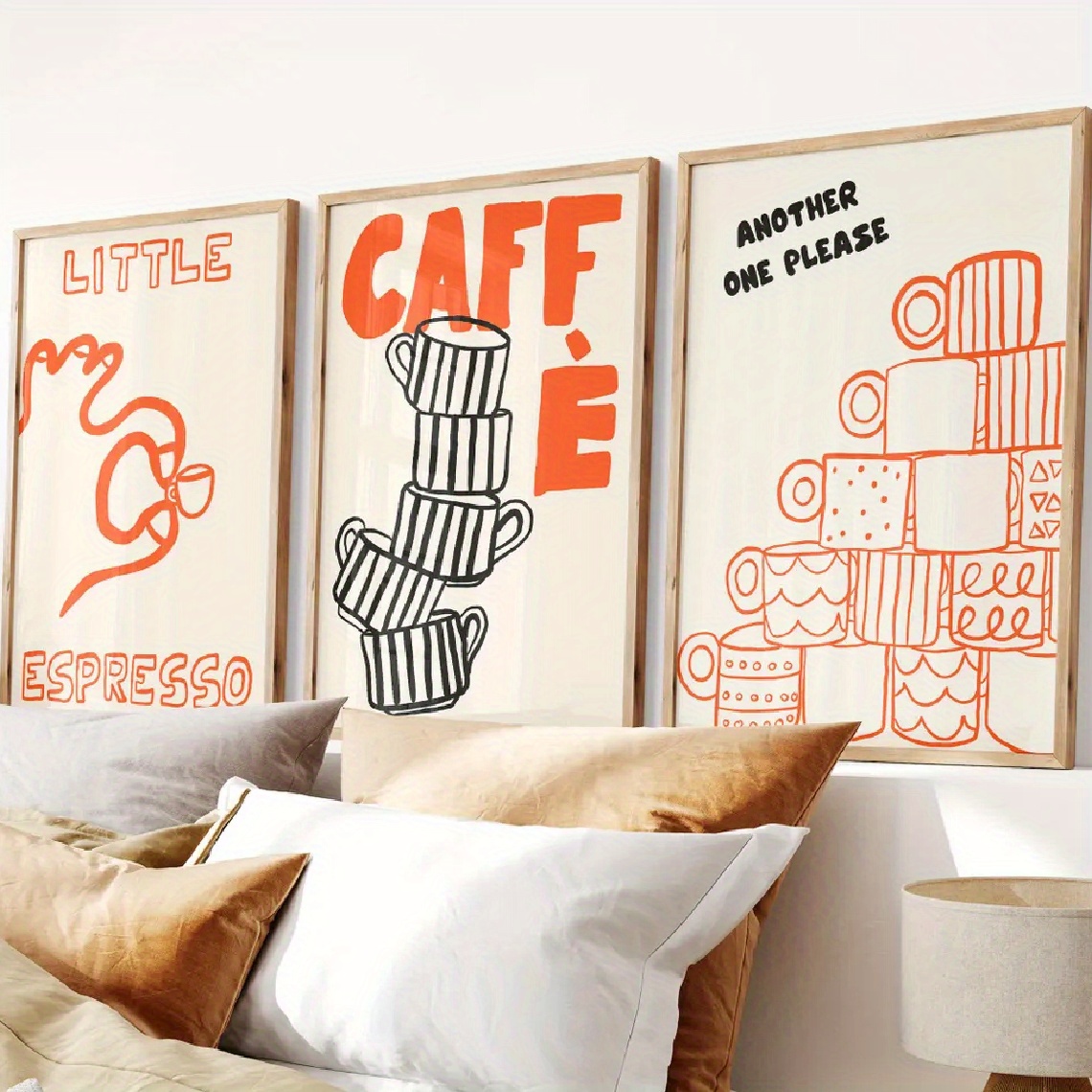 1/3pcs 이탈리아 커피 캔버스 포스터 미니멀리스트  - Home Decor Minimal 리뷰 및 가격