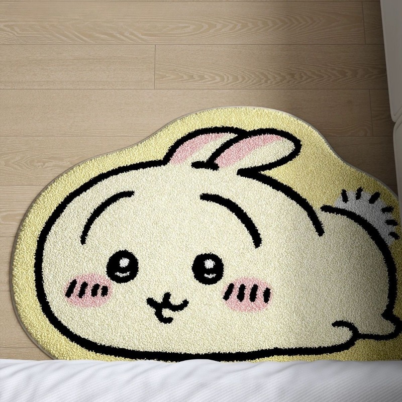 -치이카와！！！ 만화 러그 애니메이션 하치와레 우사기  - Home Decor Pinterest 리뷰 및 가격