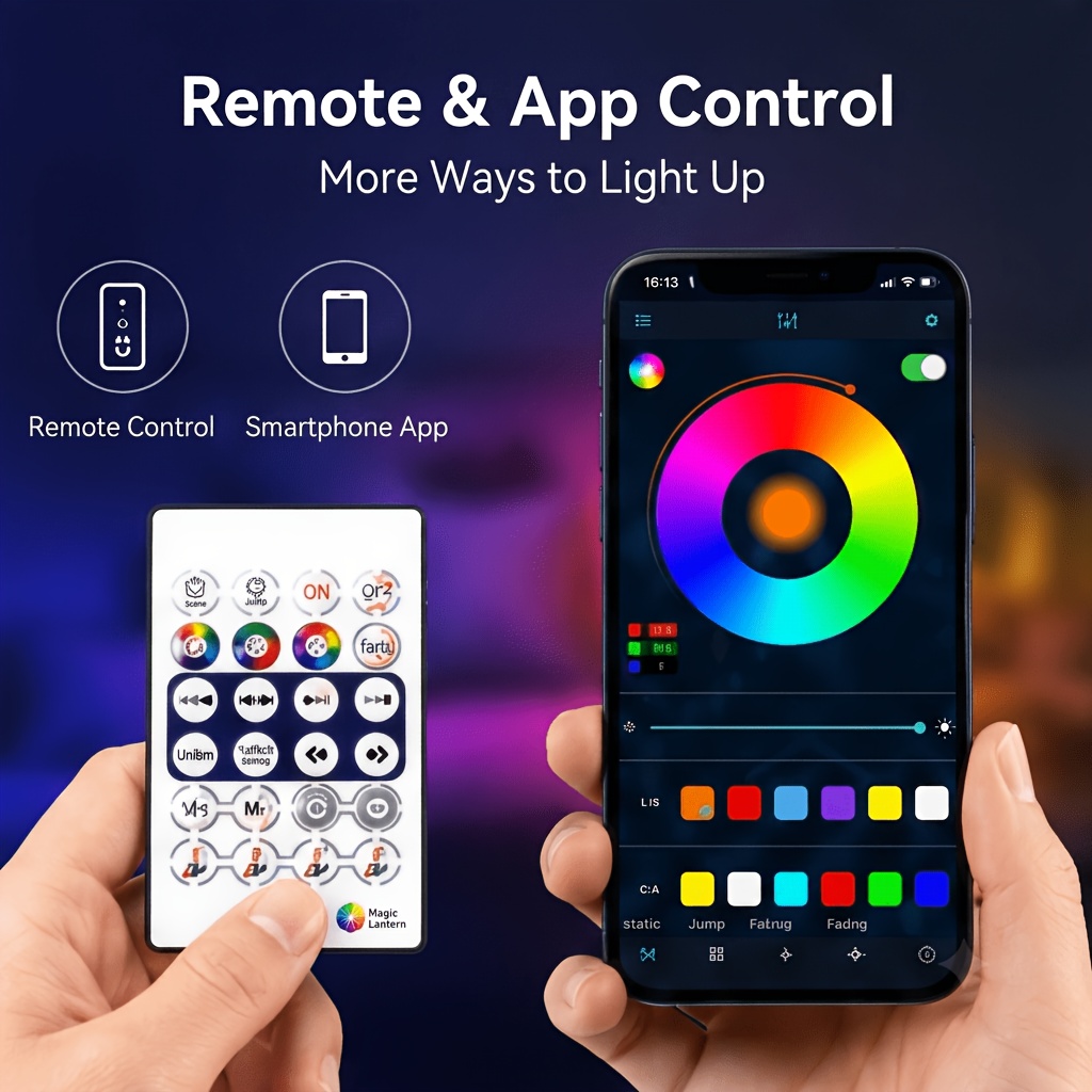 유연한 RGBIC LED 네온 로프 라이트 USB 블루 - Home Decor Lighting 리뷰 및 가격