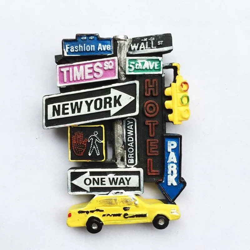 미국 뉴욕 여행 기념품 냉장고 자석 미국 관광 기념품  - Home Decor New York 리뷰 및 가격