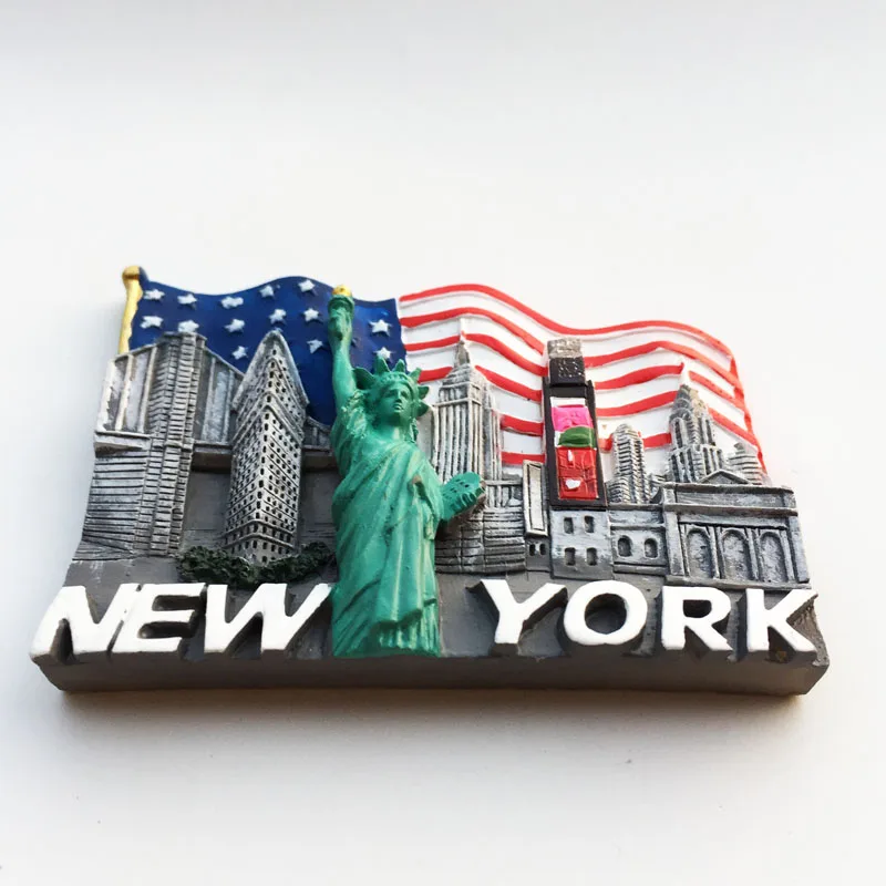 미국 뉴욕 여행 기념품 냉장고 자석 미국 관광 기념품  - Home Decor New York 리뷰 및 가격