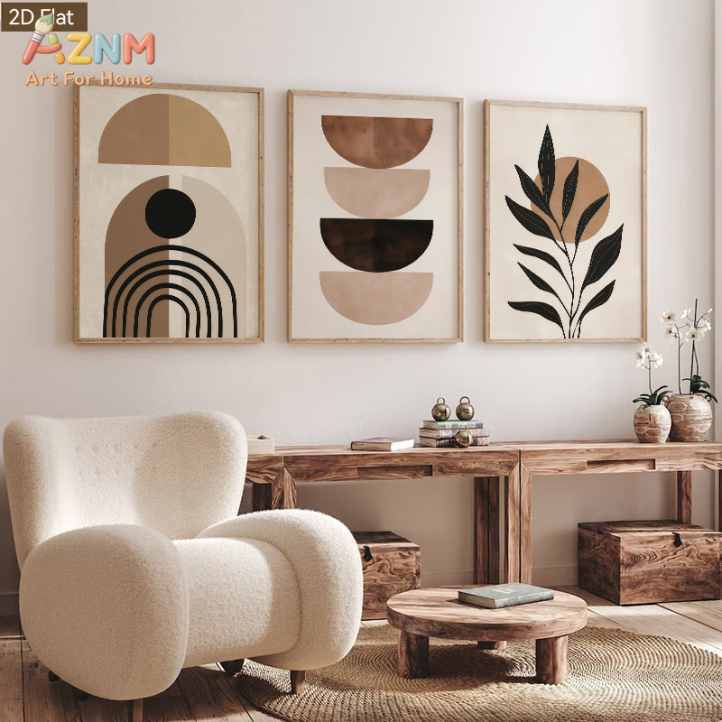 1pc/3pcs 스타일리쉬한 프린트 캔버스 모란디 톤의 - Home Decor Minimal 리뷰 및 가격
