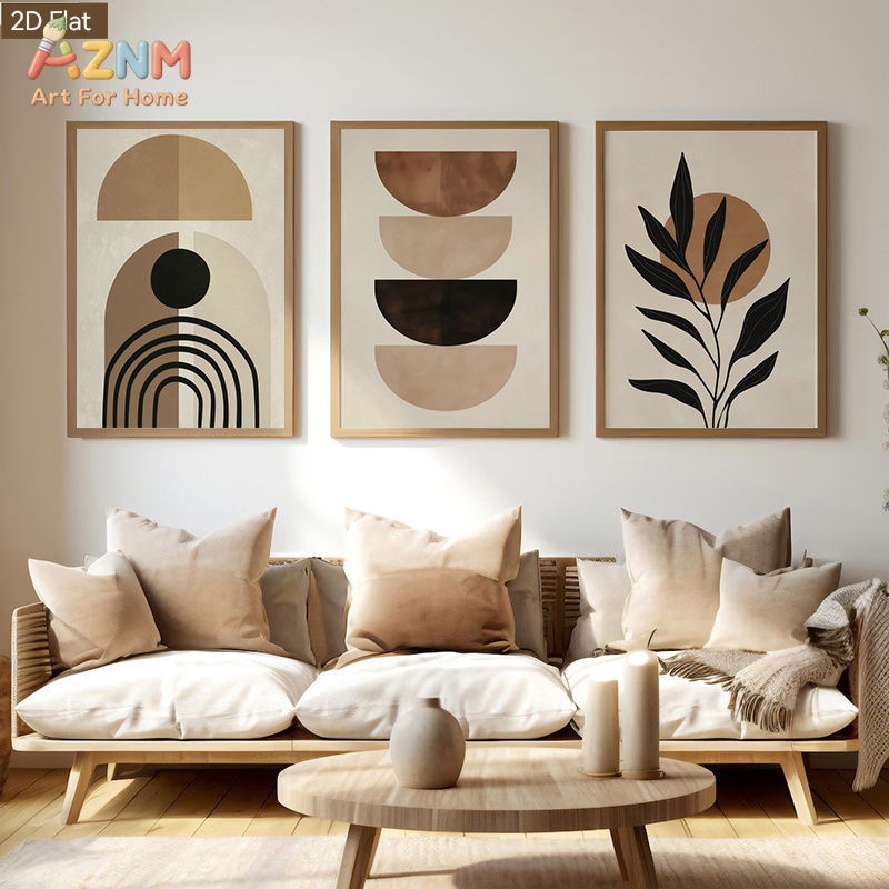 1pc/3pcs 스타일리쉬한 프린트 캔버스 모란디 톤의 - Home Decor Minimal 리뷰 및 가격
