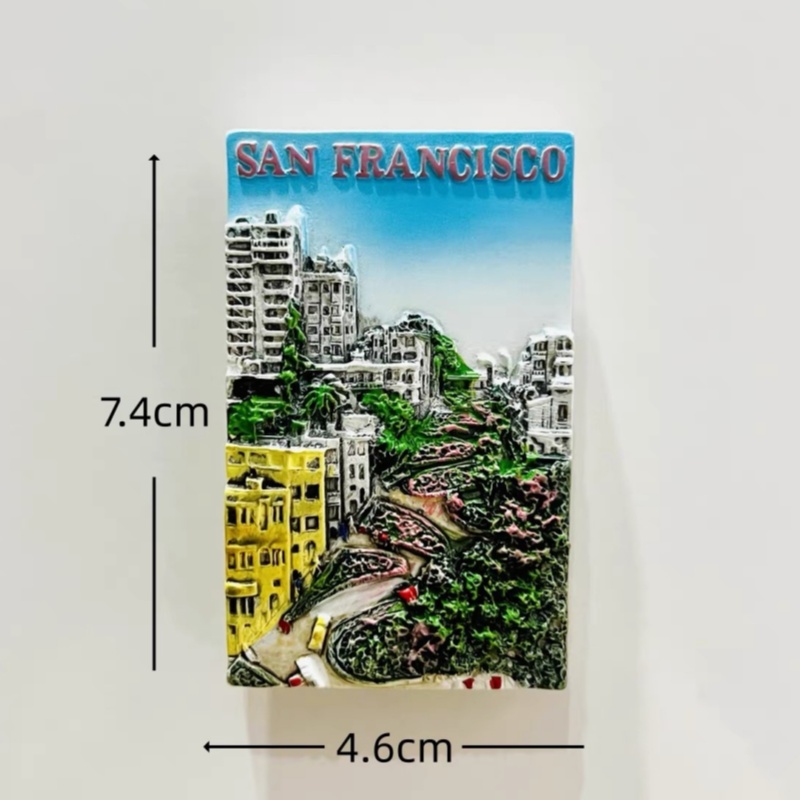 3D 레진 미국 도시 냉장고 자석 여행 기념품 뉴욕 할 - Home Decor New York 리뷰 및 가격