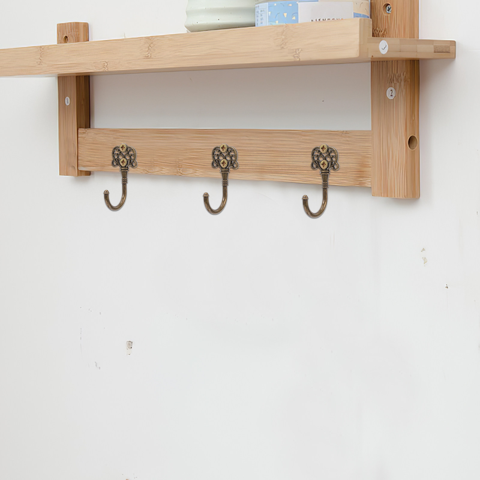 5개 세트의 장식용 빈티지 벽걸이 후크, 금속 소재의  - Home Decor Retro 리뷰 및 가격