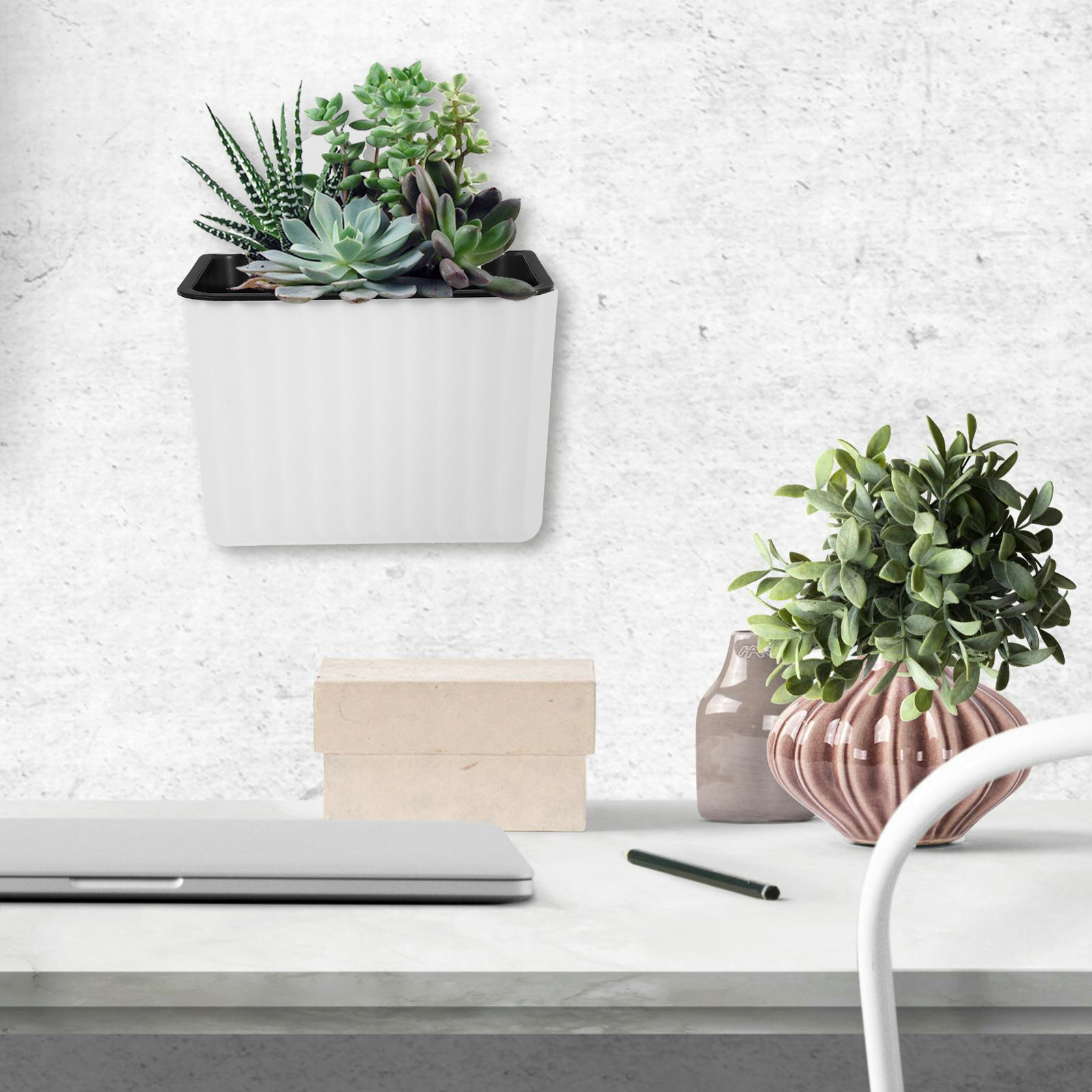 2개 벽걸이 화분 자동급수 플라스틱 걸이형 화분 실내외 - Succulent Planter Pot 리뷰 및 가격