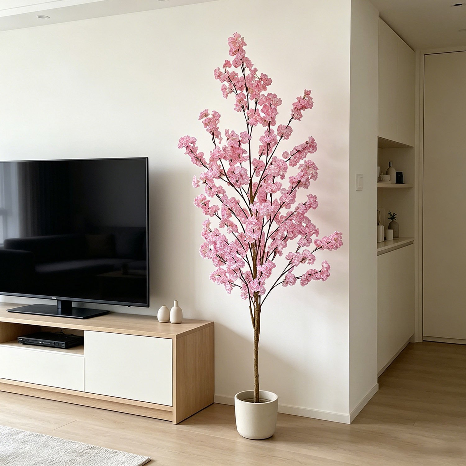 100-220cm 인조 벚꽃나무 사쿠라 나무 사실적인  - Home Decor Under 100 리뷰 및 가격