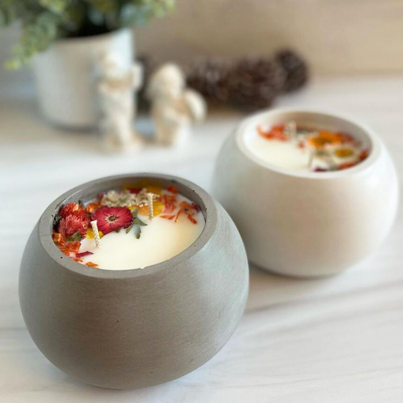원형 콘크리트 캔들 항아리 실리콘 몰드, DIY 수제  - Succulent Planter Pot 리뷰 및 가격