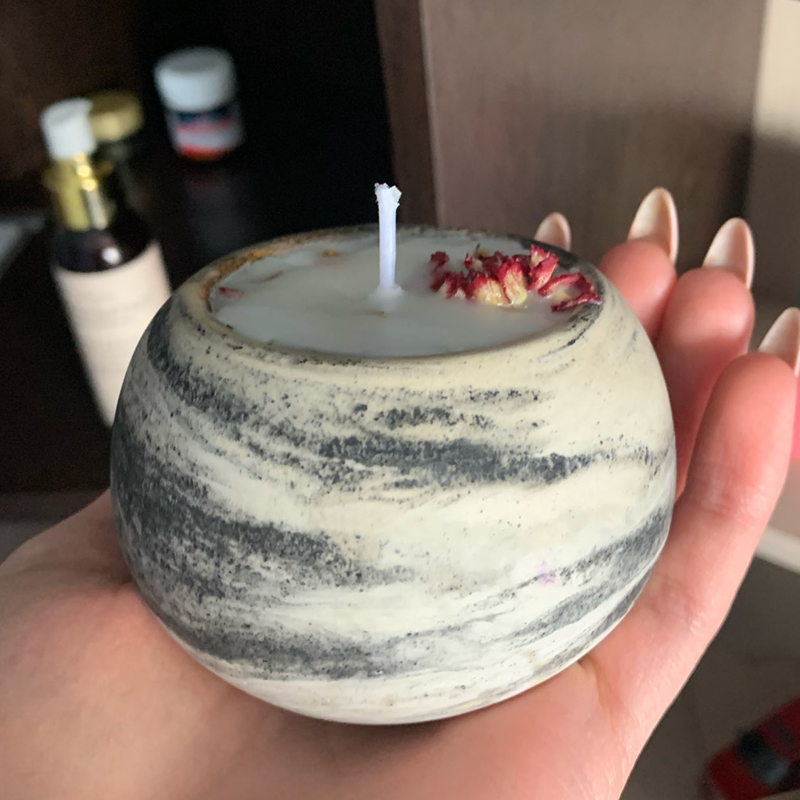 원형 콘크리트 캔들 항아리 실리콘 몰드, DIY 수제  - Succulent Planter Pot 리뷰 및 가격