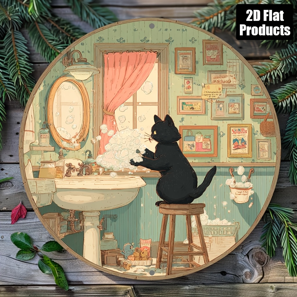 고화질 철제 그림 딱따구리 나무 줄기 야생동물 원형 금 - Home Decor Tree 리뷰 및 가격